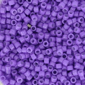 Miyuki Delica 11/0 DB1379 -  Dyed Opaque Red Violet x8g