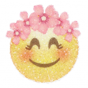 Crystal Fabric PureCrystal 611580 termoadesivo 40 mm Smiley Corona