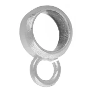 Farfalline per ciondolo da 6,5 mm per cordoncino da 5 mm - Argento 925 x1