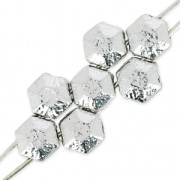 Perle in vetro Rep. Ceca Honeycomb Jewel 6 mm Labrador x20|raw }}