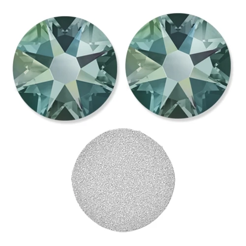 Strass da incollare PureCrystal mm. 6 Black Diamond Shimmer x10