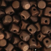 Minos® di Puca® 2.5x3 mm Dark Bronze Mat x5g|raw }}