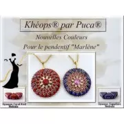 Minos® di Puca® 2.5x3 mm Dark Bronze Mat x5g