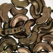 Arcos® di Puca® 5x10 mm Dark Gold Bronze x10g