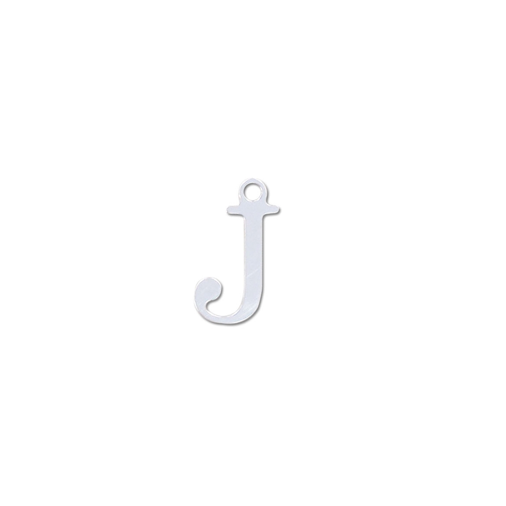 Collana Iniziale J Laterale Argento 925 - Ciondolo Lettera Regolabile - Nuova - Foto 2