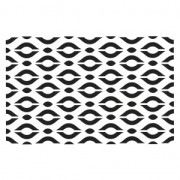 Stencil decorativo modello medio 10x15 cm Perle a goccia|raw }}