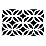 Stencil decorativo modello medio 10x15 cm Foglie|raw }}