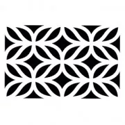 Stencil decorativo modello medio 10x15 cm Foglie