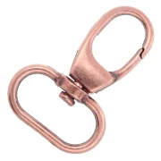 Portachiavi con moschettone da 39 mm - Rame invecchiato x1