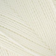 Bobina di filo cerato Linhasita per micro macramè 1 mm - Bianco (BCO ALV) x168m
