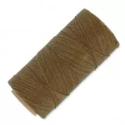 Bobina di filo cerato Linhasita per micro macramè 1 mm - Bronzo antico (204) x168m