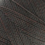 Bobina di filo cerato Linhasita per micro macramè 1 mm - Marrone cioccolato (29) x168m