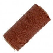 Bobina di filo cerato Linhasita per micro macramè 1 mm - Rame vecchio (25) x168m|raw }}