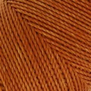 Bobina di filo cerato Linhasita per micro macramè 1 mm - Camel Brown (498) x168m