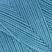 Bobina di filo cerato Linhasita per micro macramè 1 mm - Azzurro (606) x168m