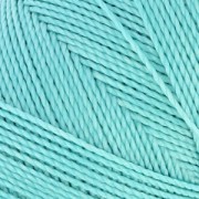 Bobina di filo cerato Linhasita per micro macramè 1 mm - Baby Blue (398) x168m