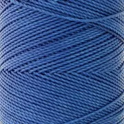 Bobina di filo cerato Linhasita per micro macramè 1 mm - Blu (692) x168m