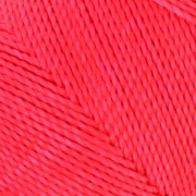 Bobina di filo cerato Linhasita per micro macramè 1 mm - Rosa fluo (328) x168m