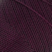 Bobina di filo cerato Linhasita per micro macramè 1 mm - Nero ciliegia (630) x168m