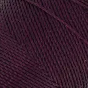 Bobina di filo cerato Linhasita per micro macramè 1 mm - Nero ciliegia (630) x168m