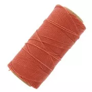 Bobina di filo cerato Linhasita per micro macramè 1 mm - Terracotta (35) x168m