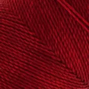 Bobina di filo cerato Linhasita per micro macramè 1 mm - Rosso scuro (44) x168m