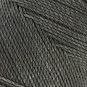 Bobina di filo cerato Linhasita per micro macramè 1 mm - Grigio scuro (665) x168m