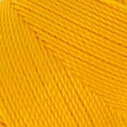 Bobina di filo cerato Linhasita per micro macramè 1 mm - Giallo oro (218) x168m