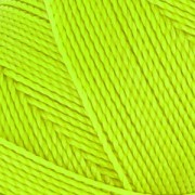 Bobina di filo cerato Linhasita per micro macramè 1 mm - Giallo fluo (326) x168m