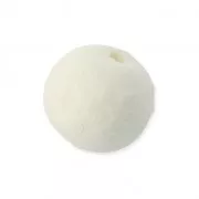 Lotto di 100 palline di cellulosa 18 mm Bianco
