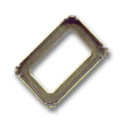 Castone PureCrystal 4627 mm. 27x18,5 colore bronzo|raw }}