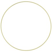 Anello di montaggio e tessitura rotondo 60 mm in ottone grezzo|raw }}