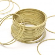 Anello di montaggio e tessitura rotondo 50 mm in ottone grezzo x1