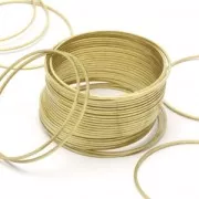 Anello di montaggio e tessitura rotondo 50 mm in ottone grezzo x1