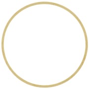 Anello di montaggio e tessitura rotondo 32 mm in ottone grezzo|raw }}