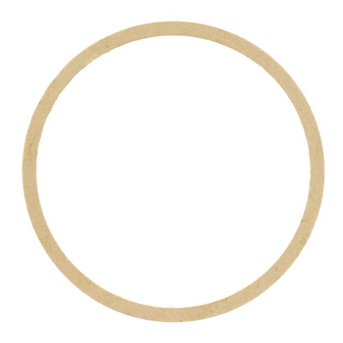 Anello di montaggio e tessitura rotondo 20 mm in ottone grezzo