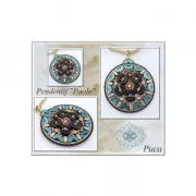 Anello di montaggio e tessitura triangolo 21x24 mm in ottone grezzo x1