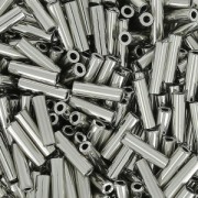 Bugles Miyuki mm. 6 BGL-194 - Palladium Plated x5g
