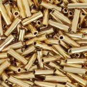 Bugles Miyuki mm. 6 BGL-193 - 24kt Gold Light Plated x5g