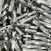 Bugles Twist Miyuki 12 mm TW2012-0194 - Palladium Plated x5g