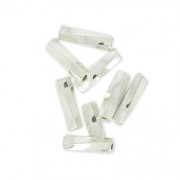 Bugles Twist Miyuki 6 mm TW-1051 - Galvanized Silver Metallic x10g