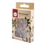 12 punzoni quadrati/triangoli/cerchi/losanga/gocce