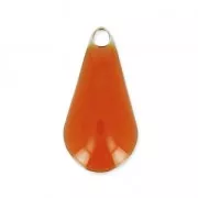 Goccia di metallo resina epossidica 12 mm Terracotta x10