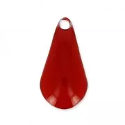 Zecchini in resina epossidica 12 mm - Rosso scuro x10