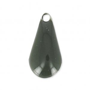 Goccia di metallo resina epossidica 12 mm Grigio medio x10