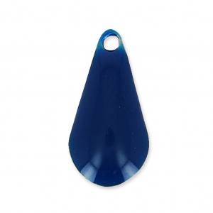 Goccia di metallo resina epossidica 12 mm Blu Notte x10