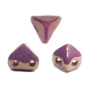 Perle in vetro Super-Khéops® par Puca® 6 mm Opaque Lilas Ceramic Look x10g