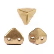 Perle in vetro Super-Khéops® par Puca® 6 mm Gold Mat x10g