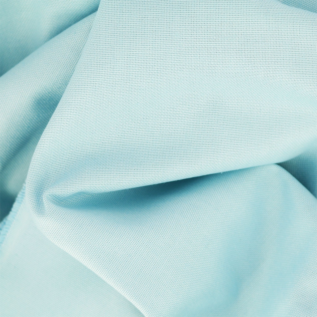 Tessuto tela cotone 150x100 cm Blu vegetale - Perles & Co