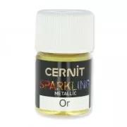 Poudre de mica pour la pâte polymère Cernit Sparkling Metallic Oro 050 x5g